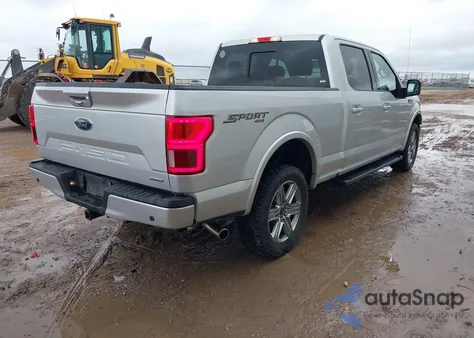 2018 Ford F-150 Lariat z USA, uszkodzony, nr VIN 1FTFW1EGXJKE22402
